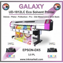 Galaxy Eko Solvent Dijital Baskı Makinesi UD-1812LC